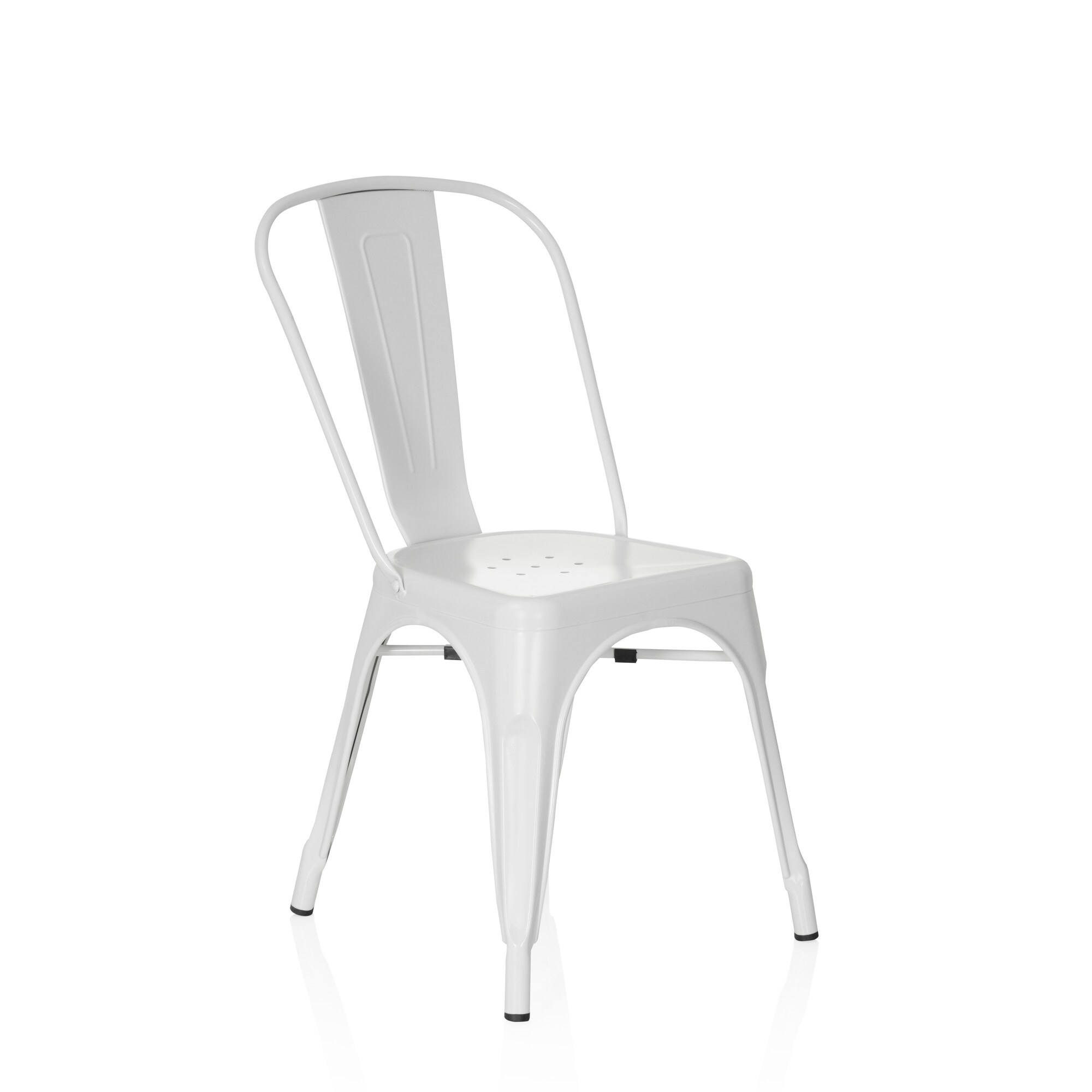 Bistrostuhl VANTAGGIO BRUSH Metall ohne Armlehnen hjh OFFICE