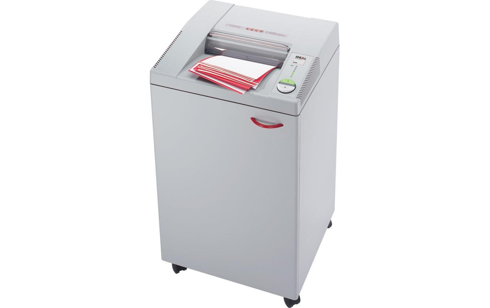 Aktenvernichter 3104/CC P-4, 23 Seiten<br>Aktenvernichter für Papier, CDs und Kreditkarten