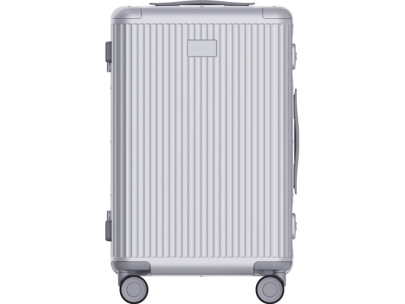 Xiaomi Rahmen Rollkoffer 35 l, Silber Aluminium-Rahmen Rollkoffer