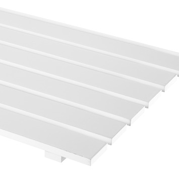 CanDo Radiatorpaneel Burton Wit MDF 100x80 cm