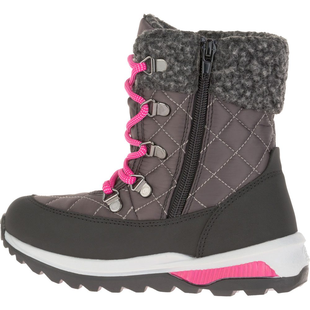 Kamik Gemini Winterschuhe Kinder charcoal fuchsia