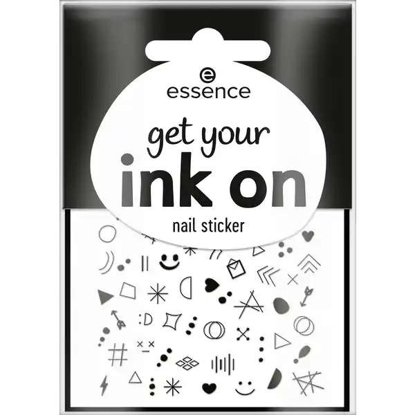 get your ink on nail sticker