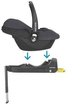 Maxi-Cosi Cabriofix I-Size Babybilstol, Essential Graphite
