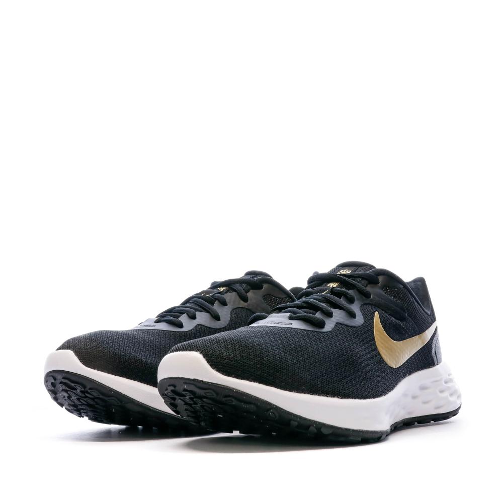 Nike Chaussures de running Noir/Doré Homme Nike Revolution 6 NN
