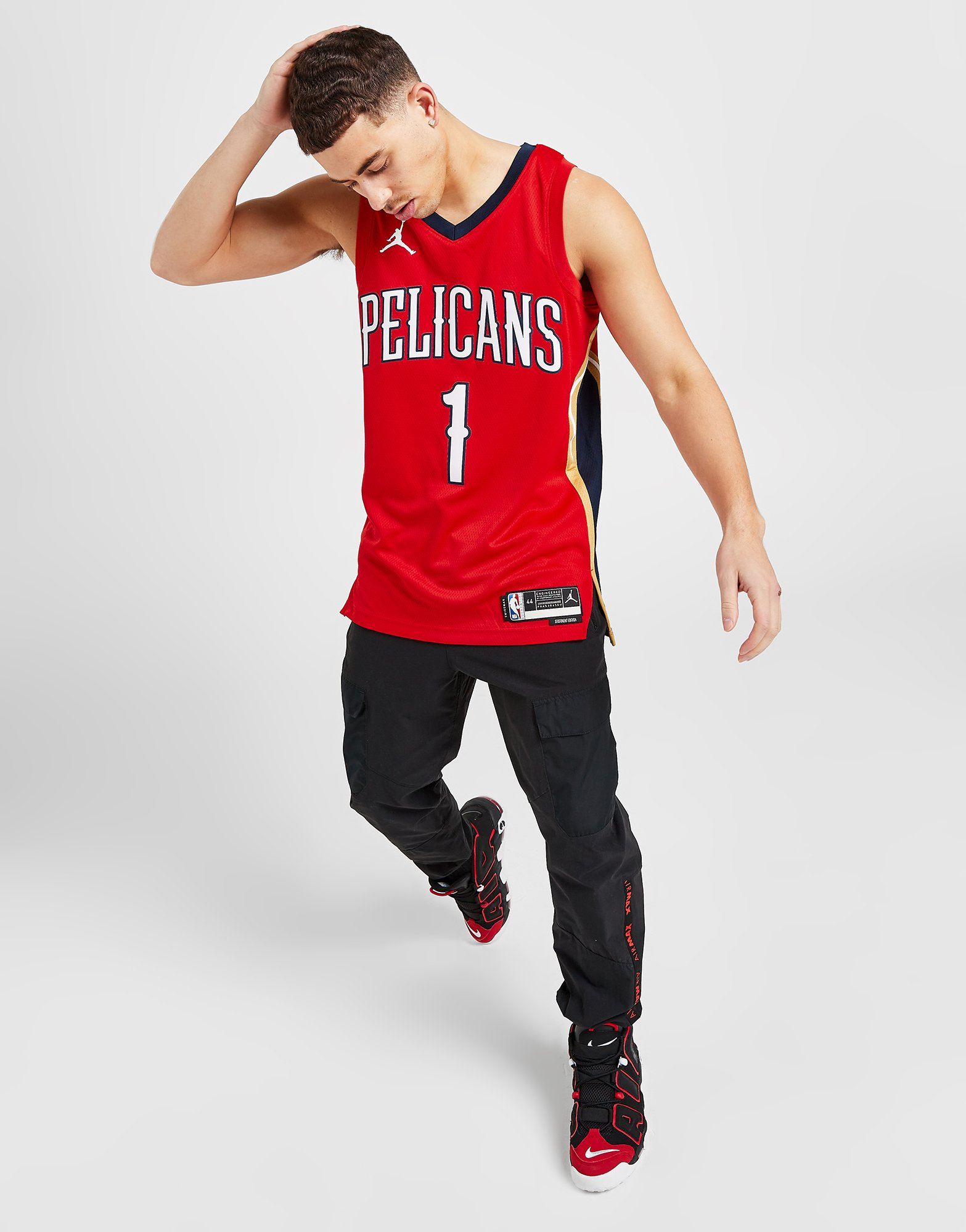 Jordan Maillot NBA New Orleans Pelicans Williamson #1 Homme
