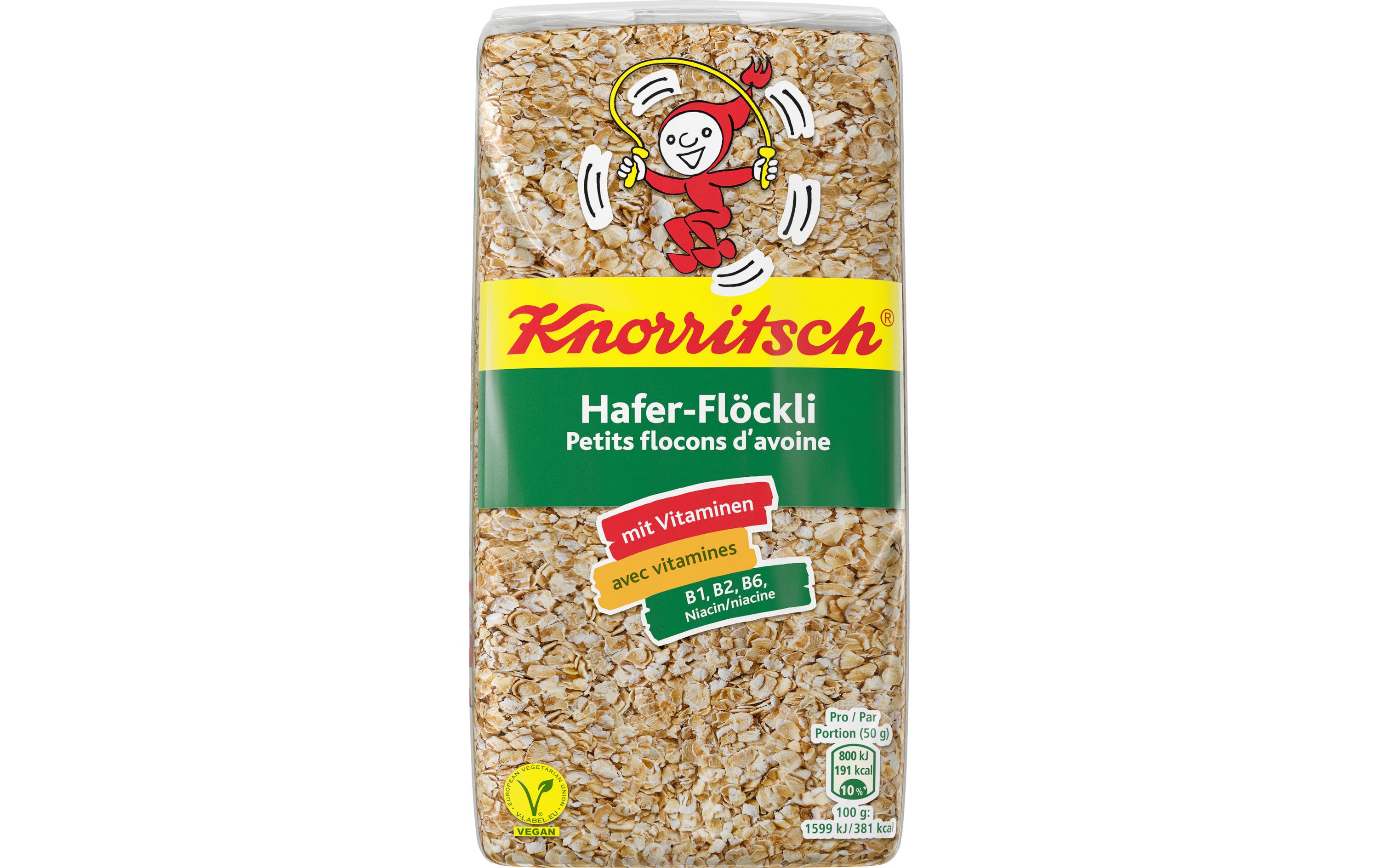 Hafer-Flöckli 500 gSchweizer Haferflocken