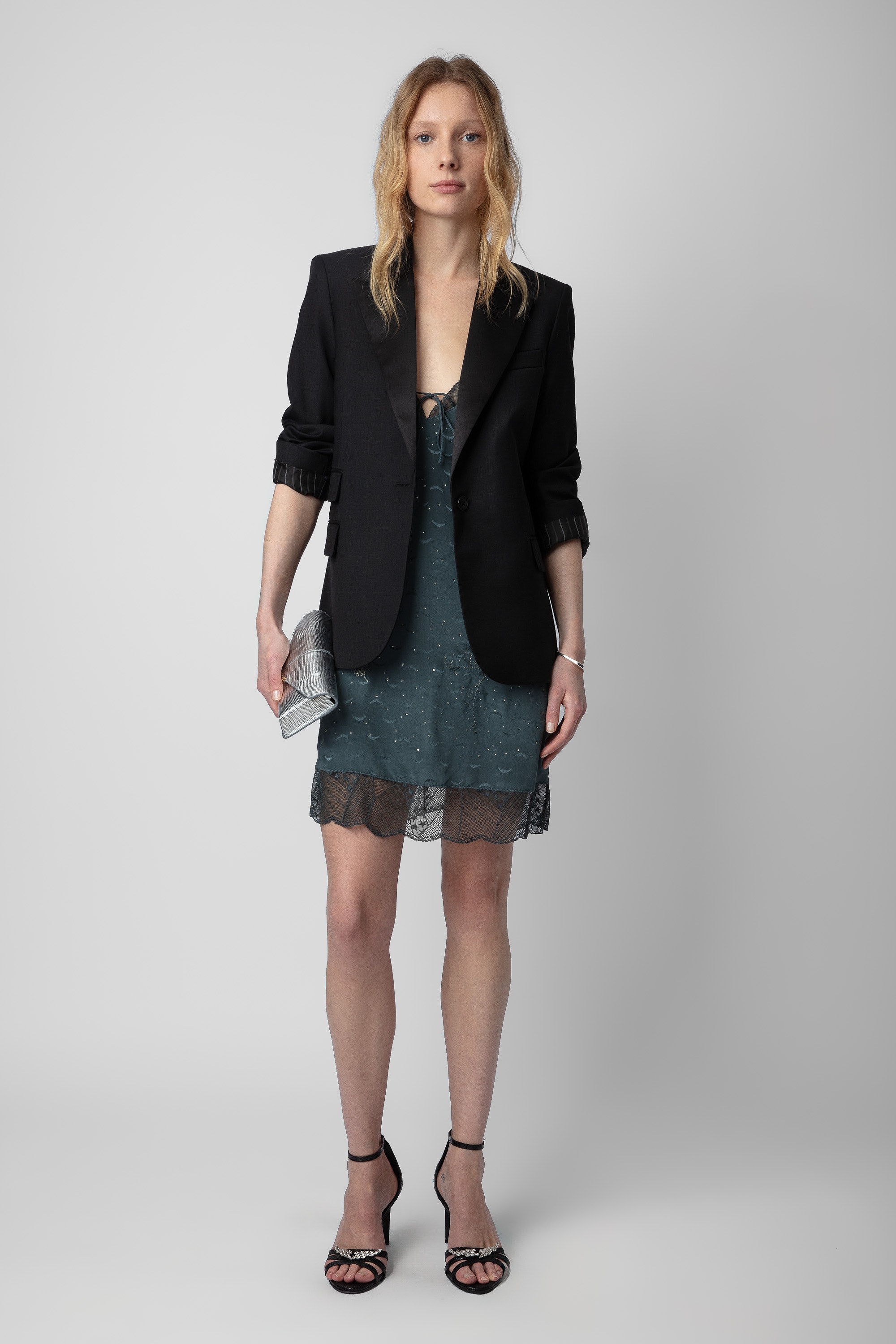 Robe Calissa Soie Jacquard