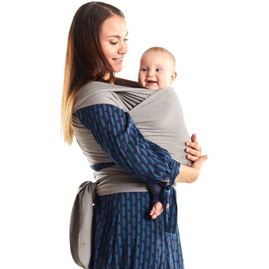 boba®Baby Tragetuch Serenity Light Grey