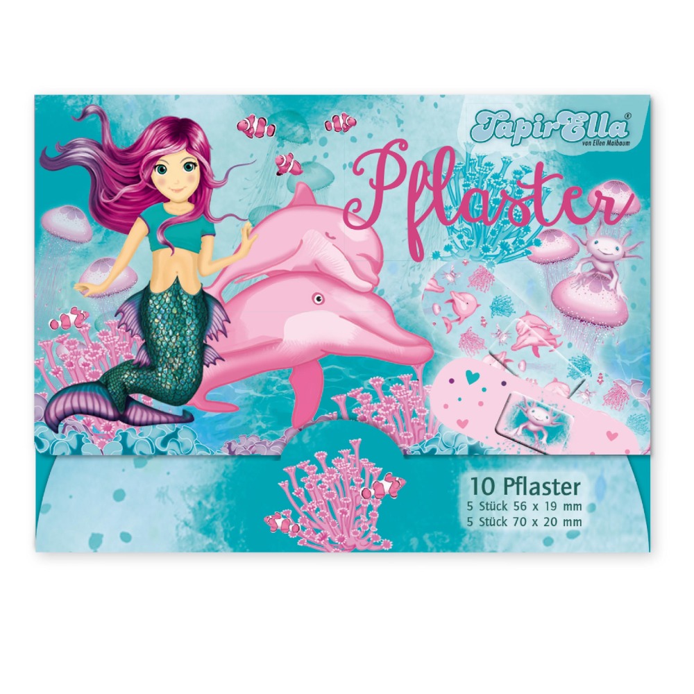 LUTZ MAUDER Kinderpflaster<br>10 Stück, Meerjungfrau Coralie