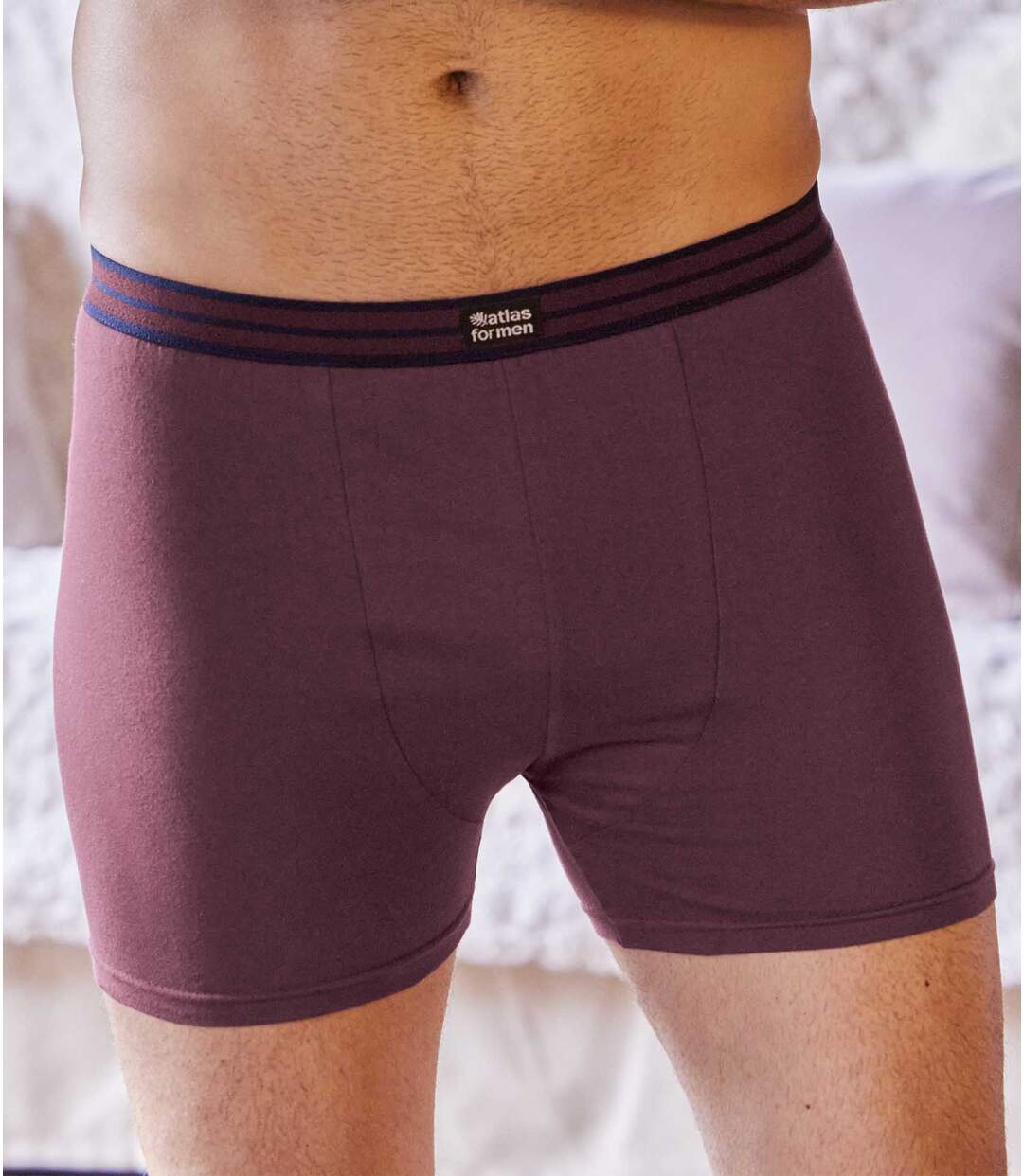 Lot de 2 Boxers Stretch Confort
