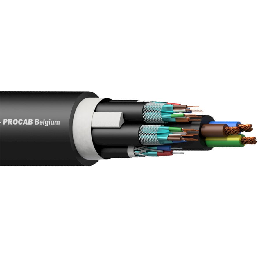 Procab PHC2522/1 hybride data-power-signaalkabel CAT7 S/FTP (per meter)