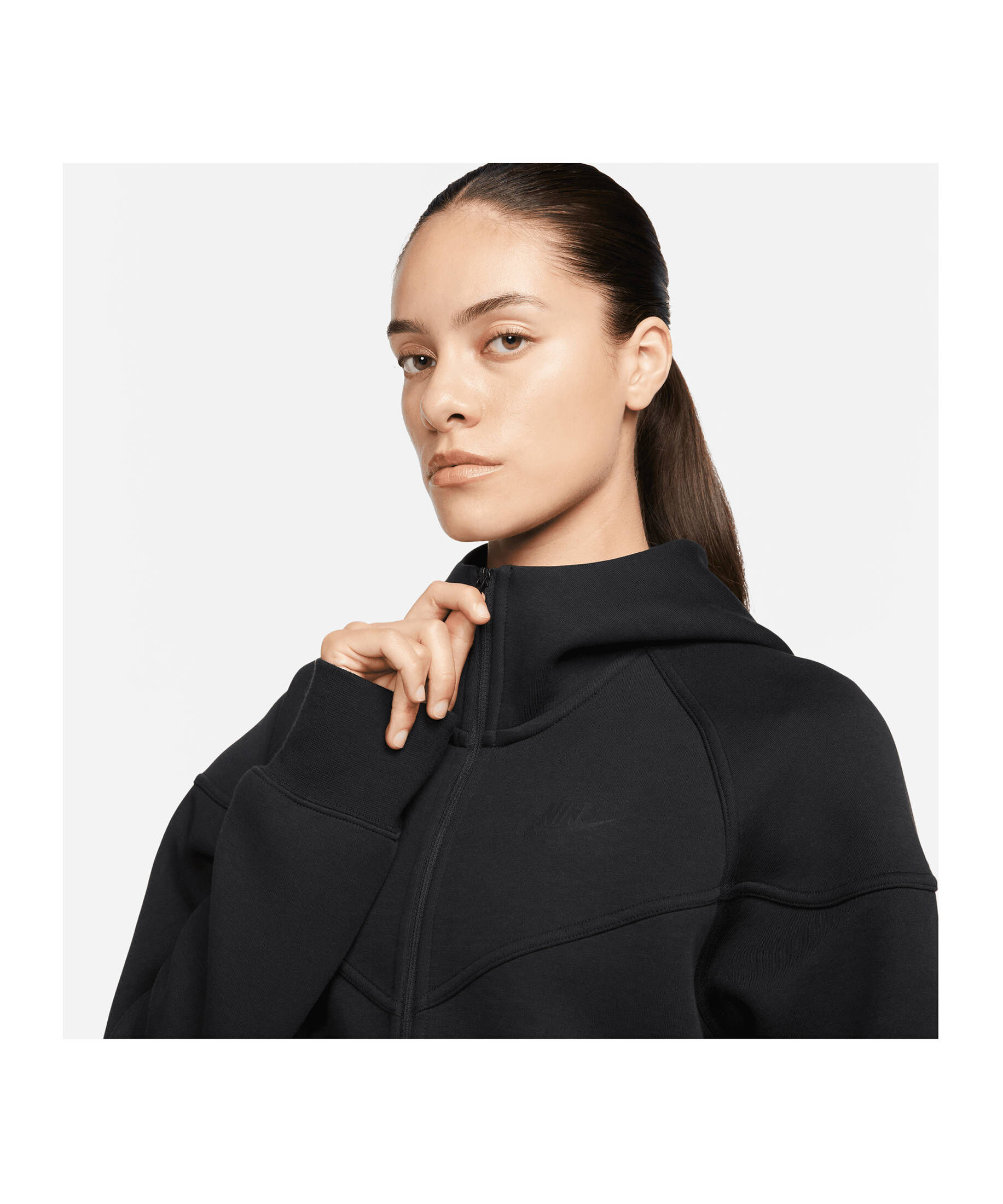Nike Sportswear| Damen Sweatjacke mit Kapuze NSW TECH FLEECE