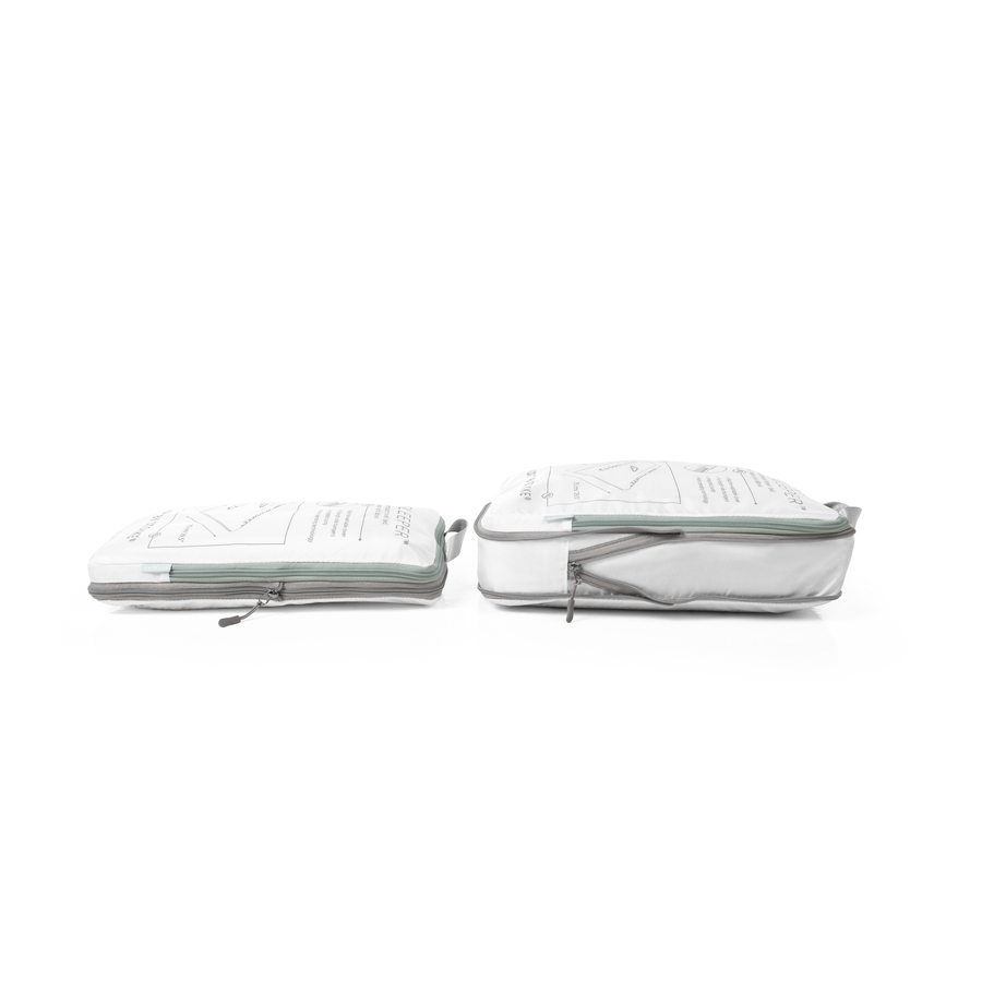 JETKIDS™ BY STOKKE® Aufsitzkoffer BedBox™ Golden Olive und Matratze CloudSleeper™ weiß