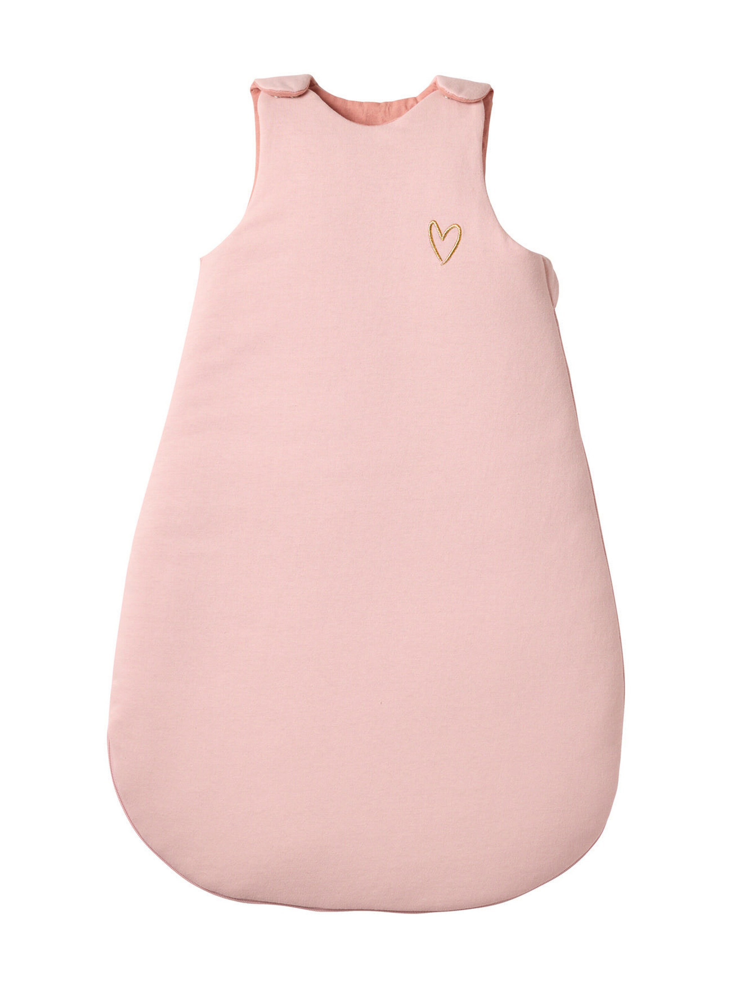 Vertbaudet Ärmelloser Baby Schlafsack ANNECY rosa