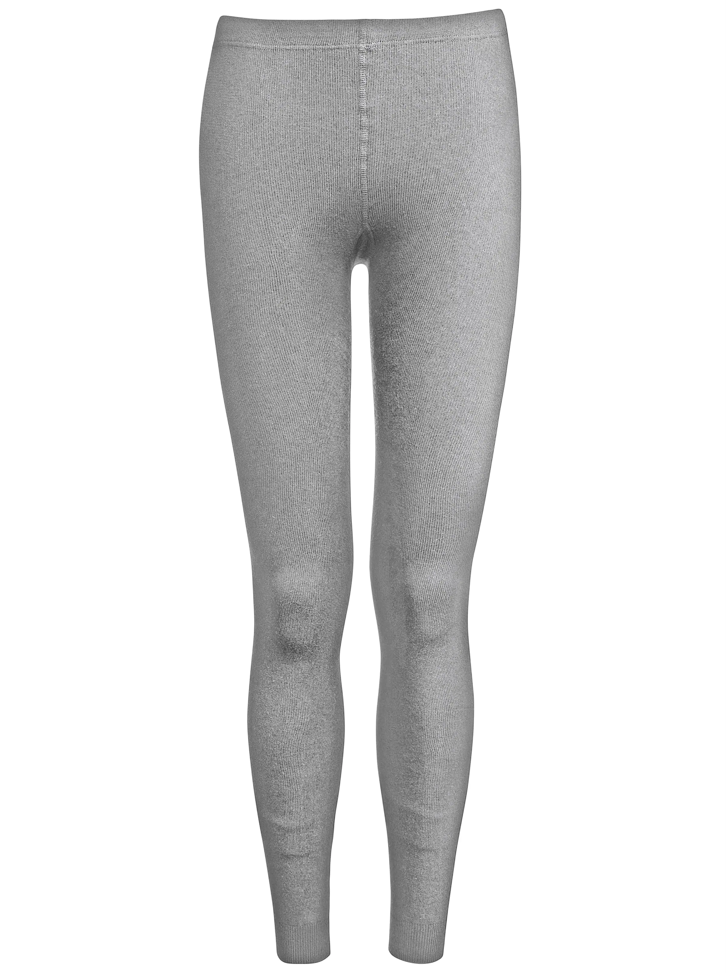 Rogo Thermo-Leggings in grau-meliert