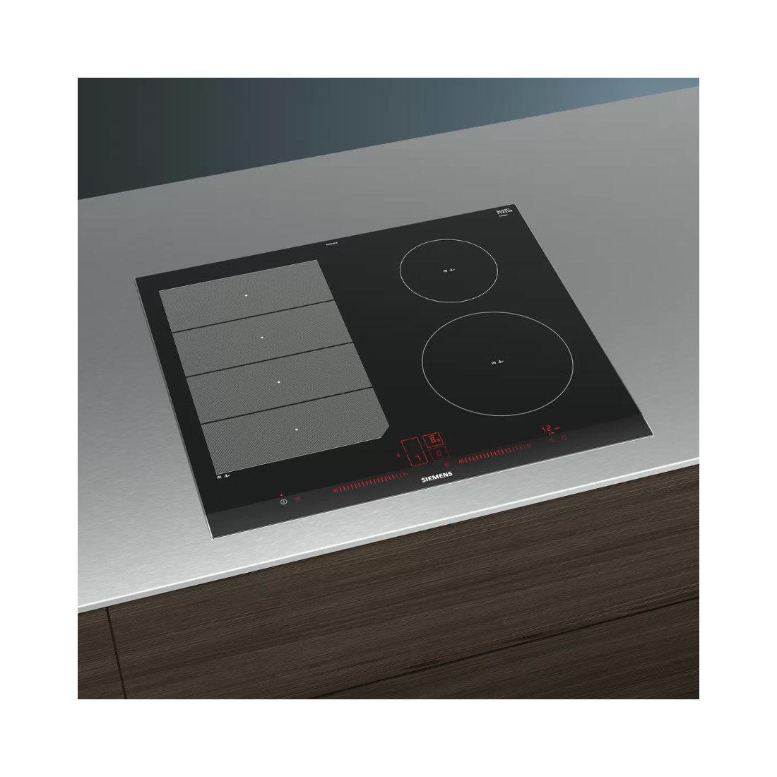 Siemens EX675LEC1E Induktionskochfeld mit Designrahmen 60 cm