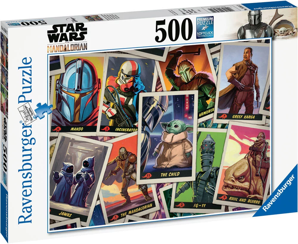 PUZZLE 500 PIECES - BABY YODA - STAR WARS MANDALORIAN