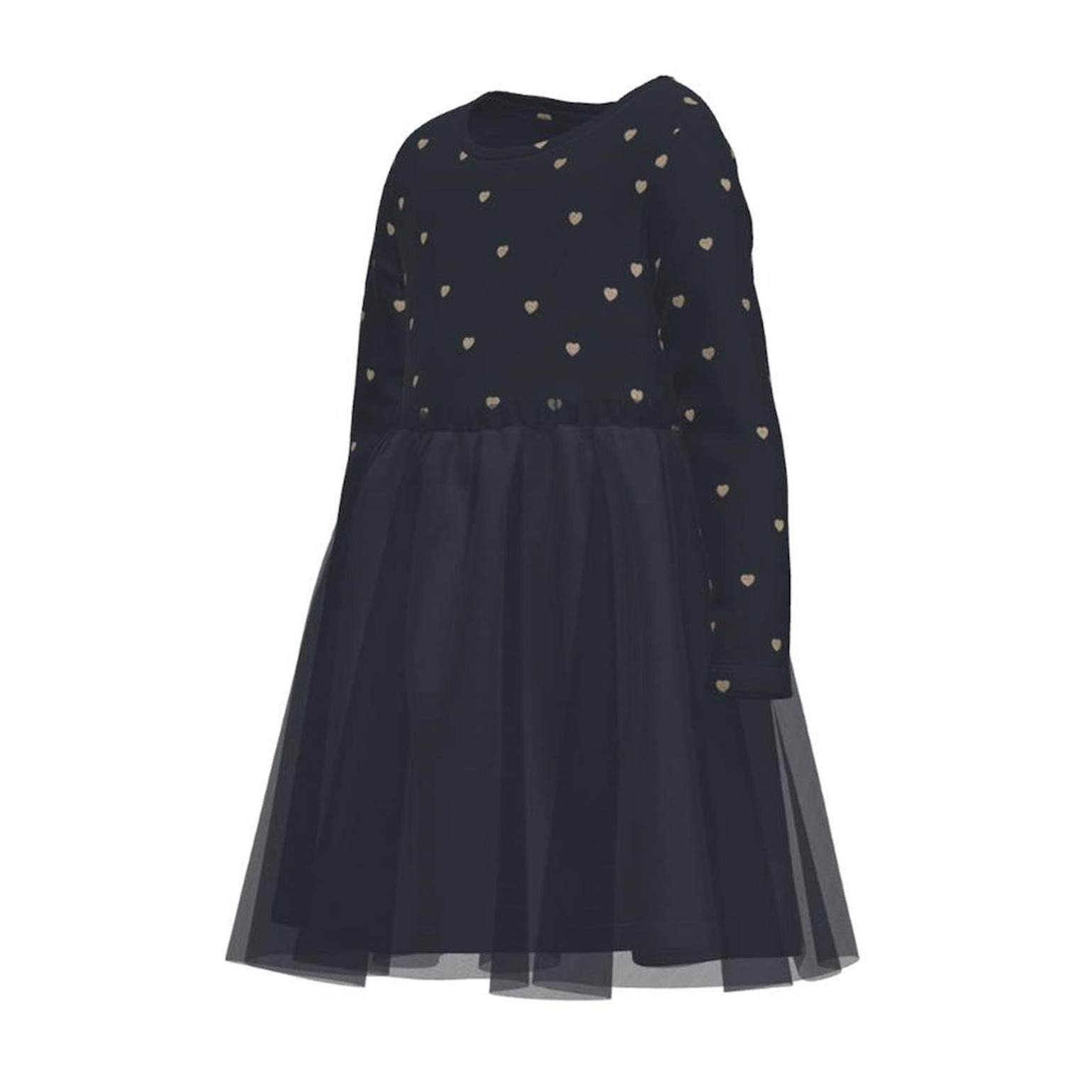 name it NMFNADJA LS DRESS NOOS