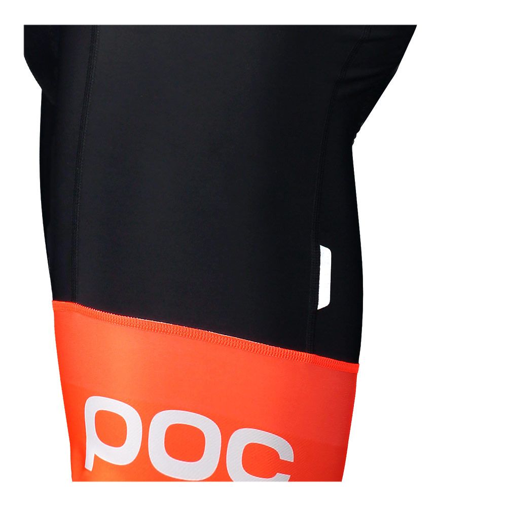 Poc ESSENTIAL ROAD - Cuissard À bretelles Homme uranium black/hydrogen white