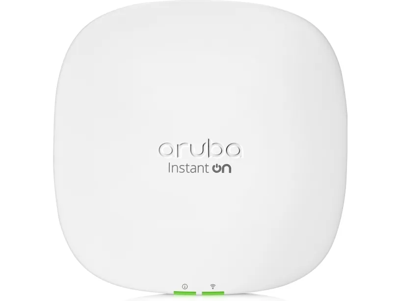 HPE Networking Instant On AP25 (RW) - Trådløs forbindelse - Wi-Fi 6 - Bluetooth - 2.4 GHz, 5 GHz - cloud-administreret - BTO - væg/loftsmonterbar