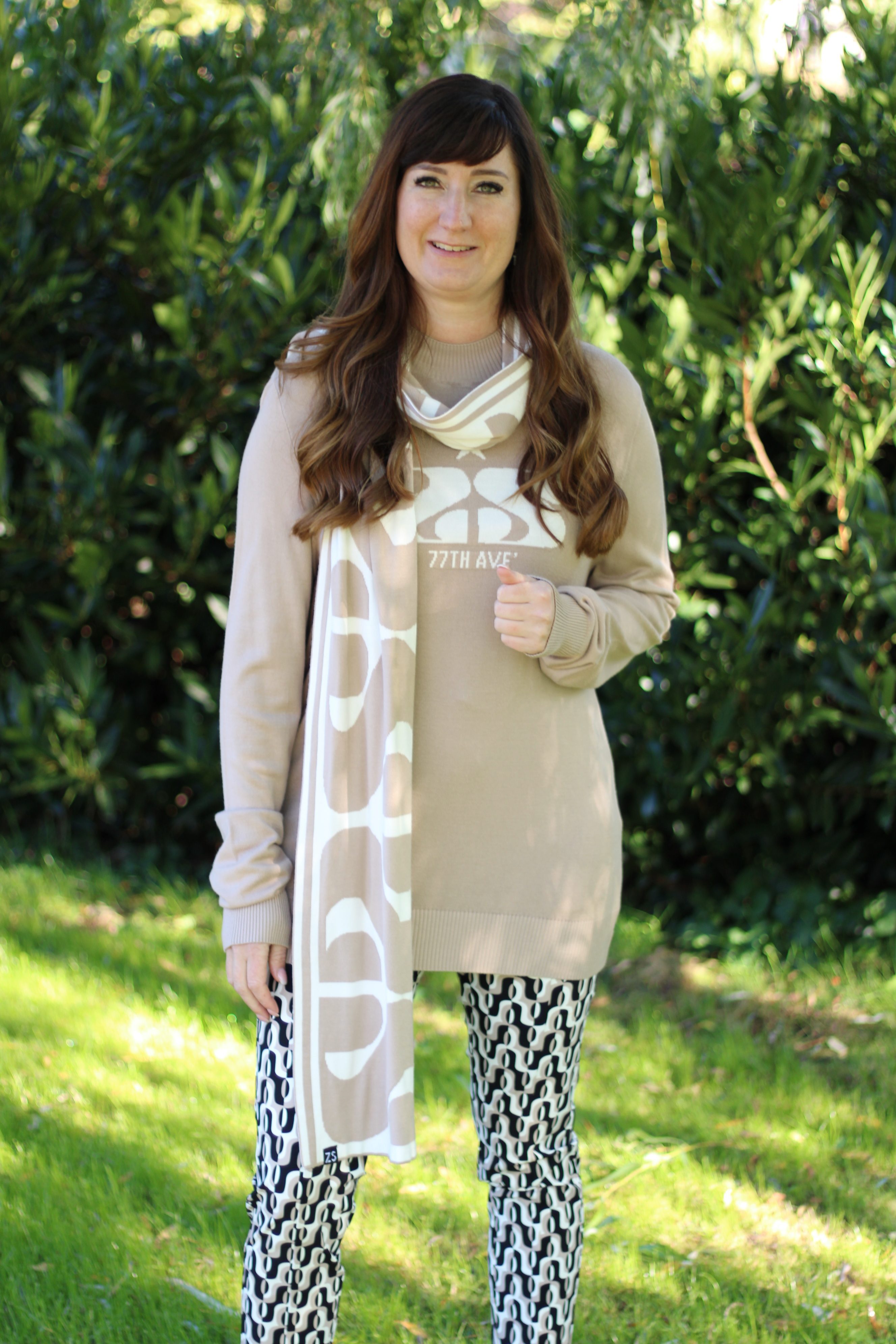Zoso - Eveline Knitted Wear - Greige/Off White