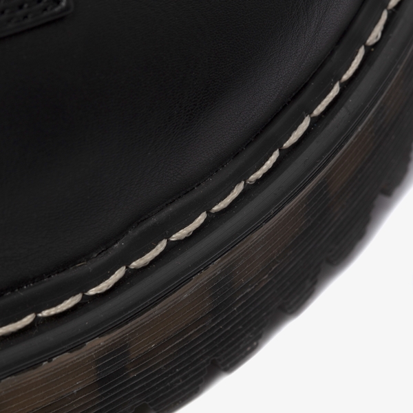Blue Box dames veterboots met stiksels zwart