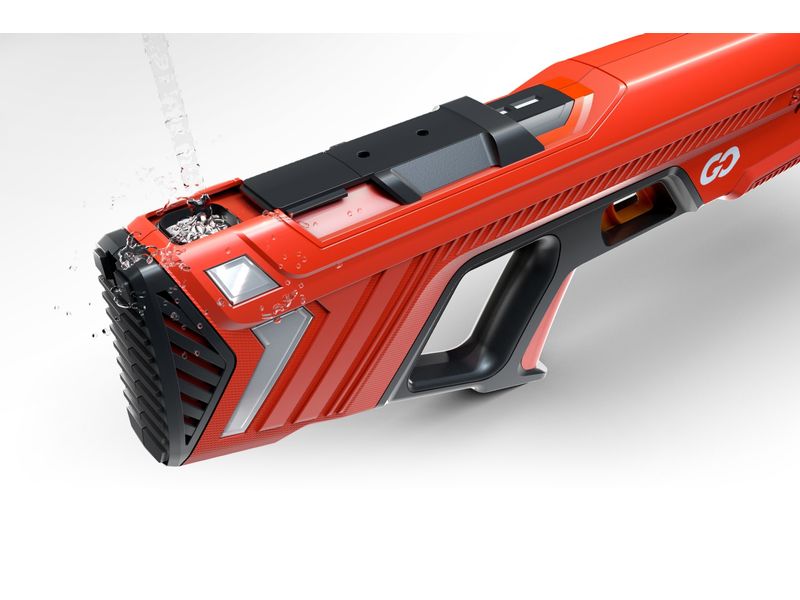 Spyra Wasserpistole SpyraGO rot Wasserblaster für epische Wasserschlacht-Abenteuer