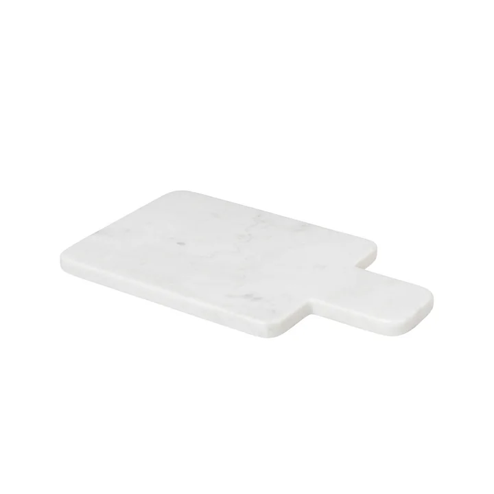 Broste Copenhagen - Adam Schneidebrett, 45 x 30 cm, Marmor weiss