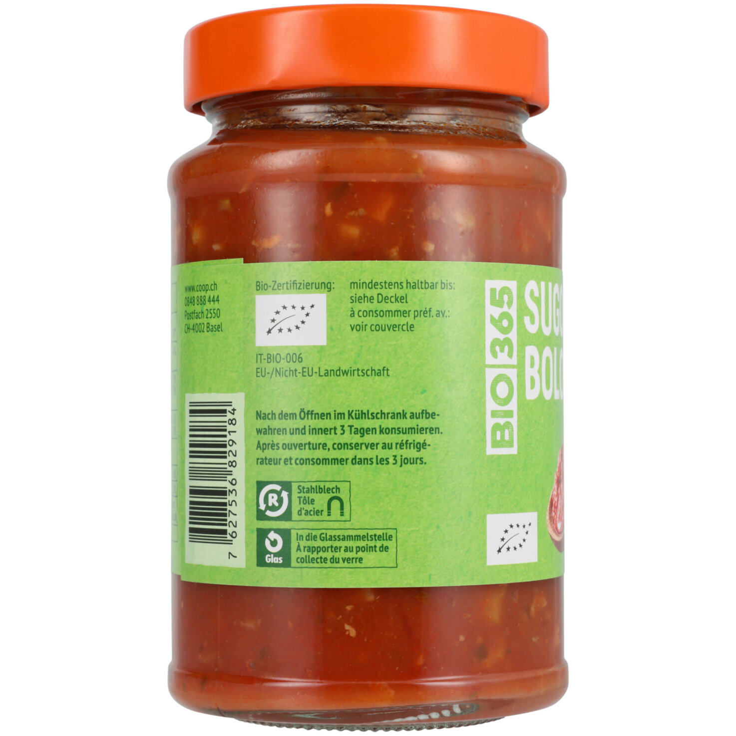 Bio 365 Sugo Bolognese