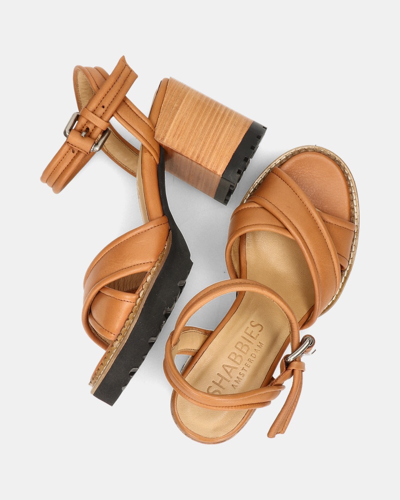 Shabbies Amsterdam Lieve Pumps  - cognac