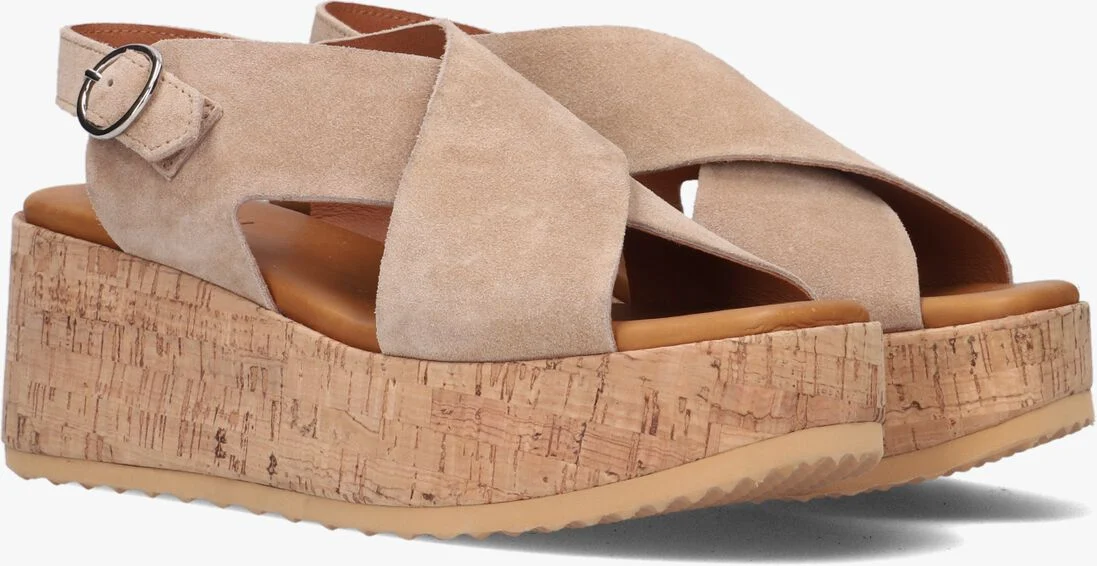 VIA VAI beige via vai sandalen sissel raise