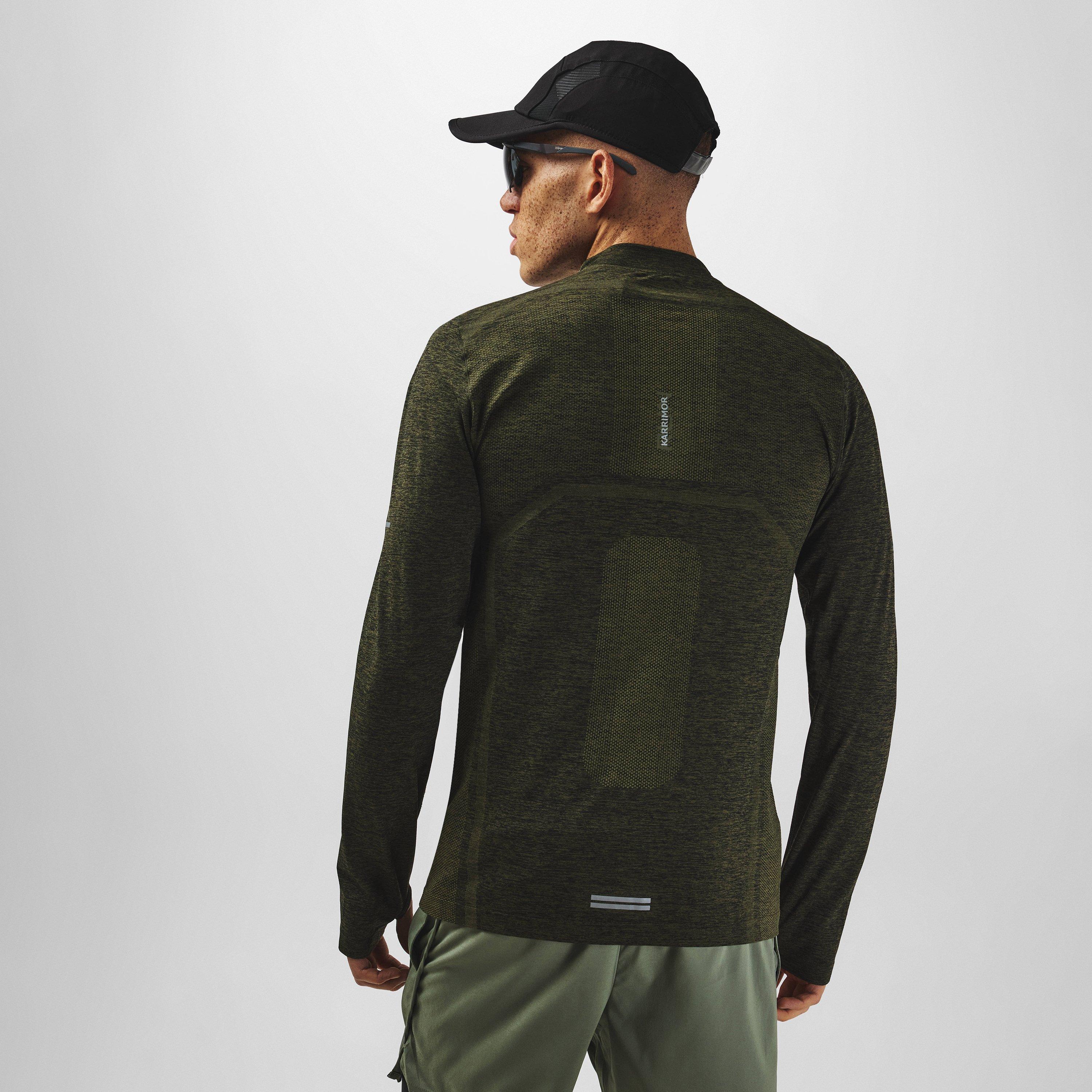 Karrimor Xlite Seamless Running MensquarterZip