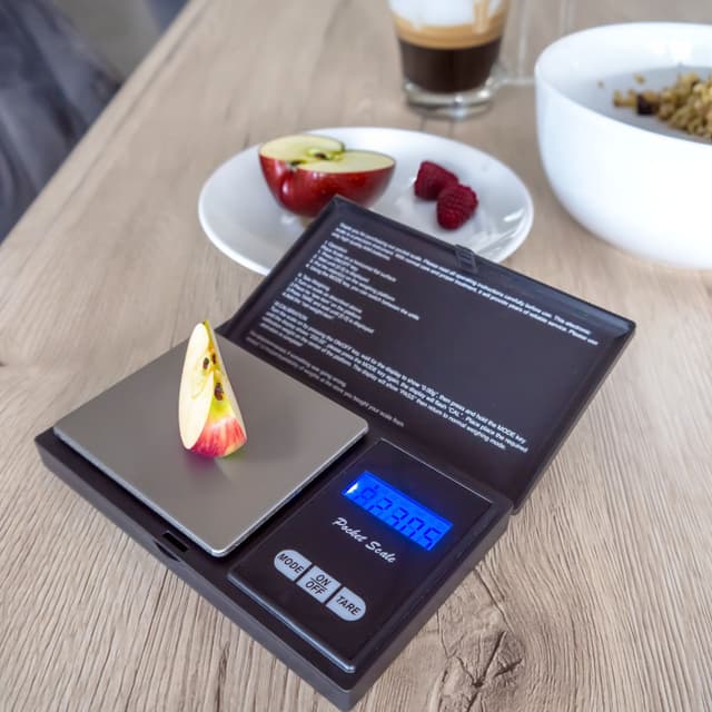 Digital præcisionsvægt 500 g elektronisk lommevægt