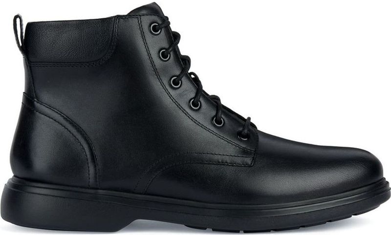 Geox - Ottavio - Enkellaars - Zwart - Leer