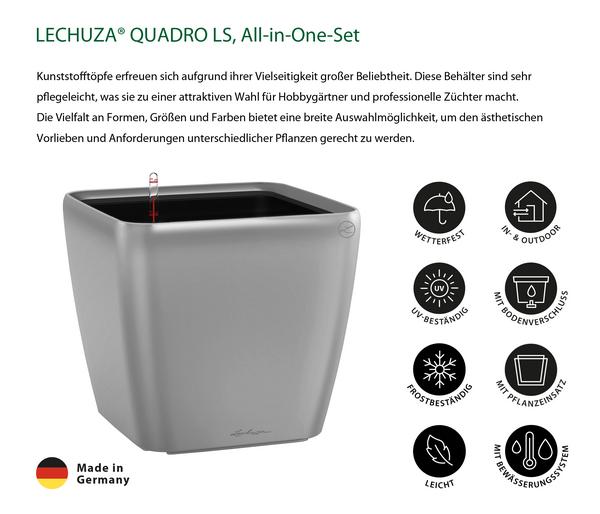 LECHUZA® QUADRO LS, All-in-One-Set