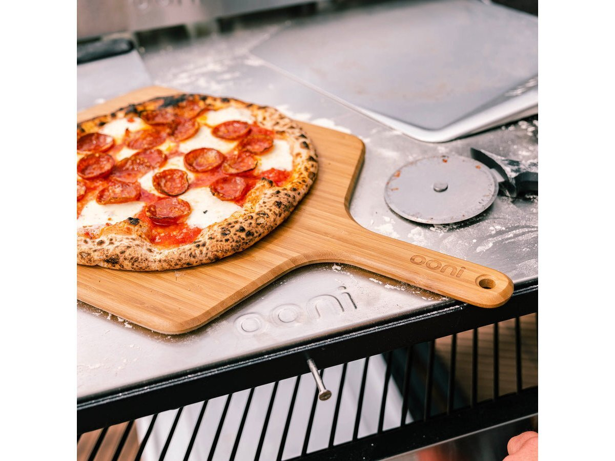 Ooni 30 cm bamboe pizzaschep