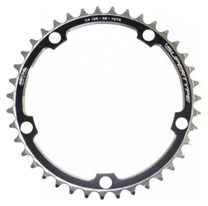 PLATEAU ROUTE 5BRA D.135 MICHE 39DTS INTERIEUR POUR CAMPA ALU NOIR ALU (AXE CARRE) 9-10V.