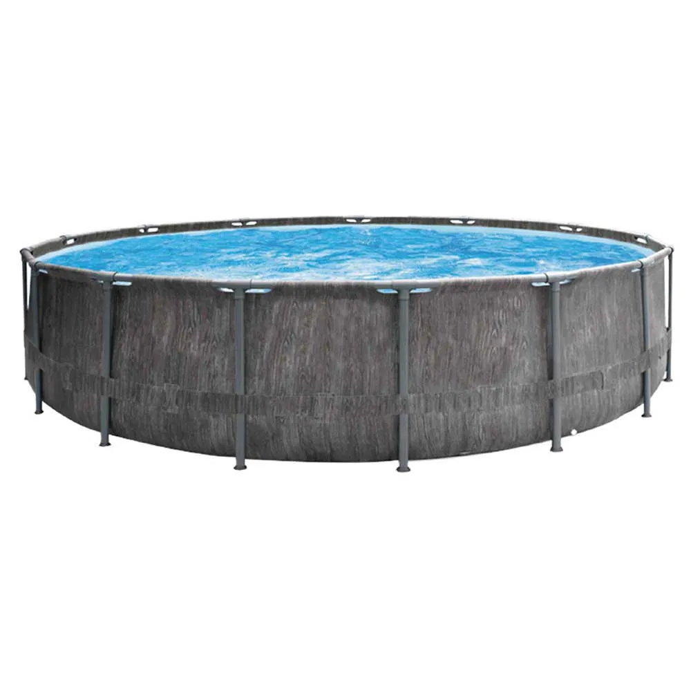 Intex Greywood Prism Premium Ø 457x122 cm Stahl Runder Aufstellpool