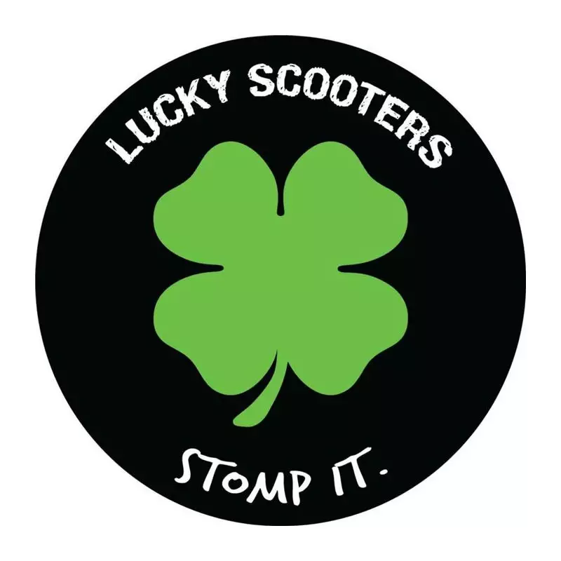 Lucky Stomp It Autocollant Trottinette Freestyle