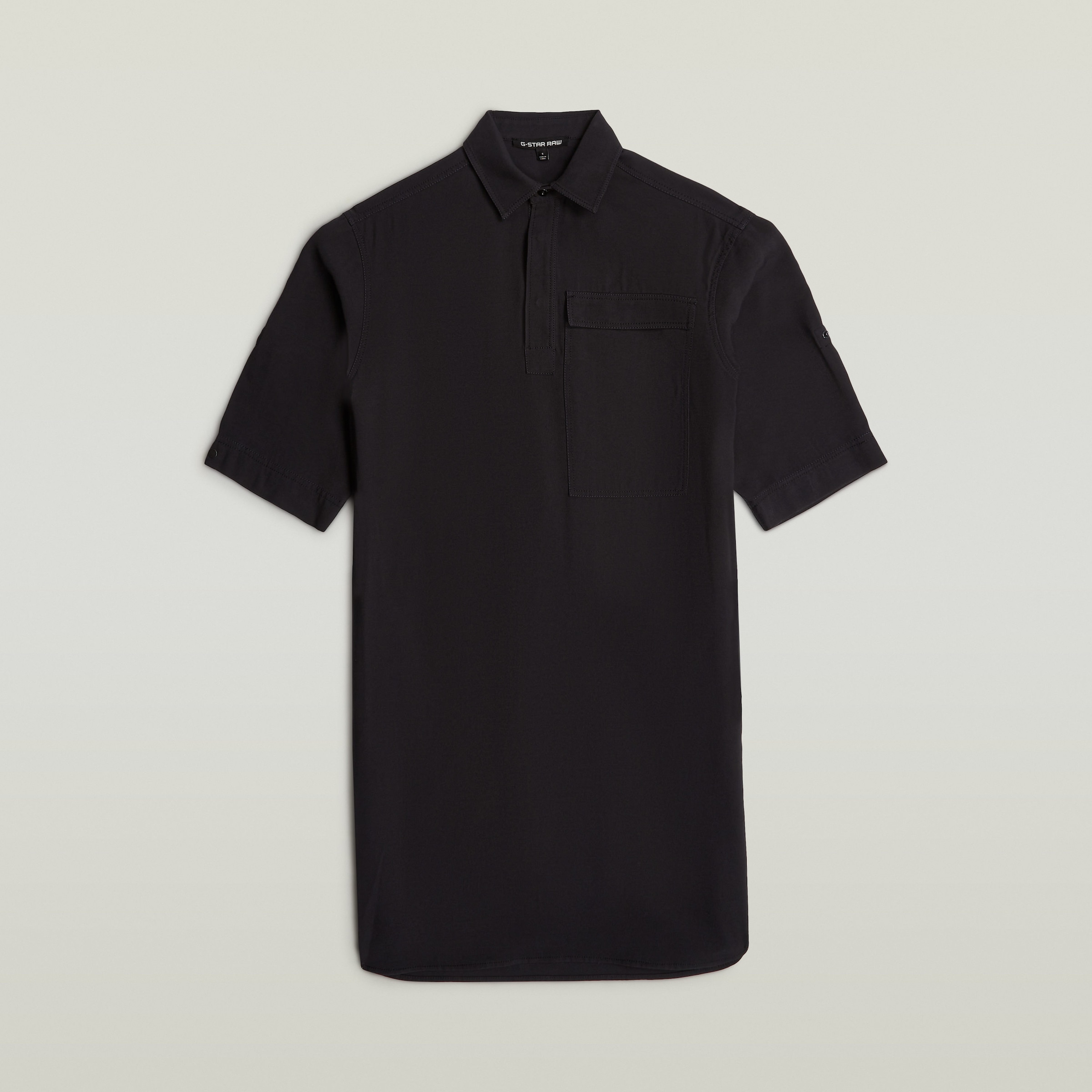 G-STAR Shirtkleid »Shirt Dress« Brusttasche mit krempelbaren Ärmeln