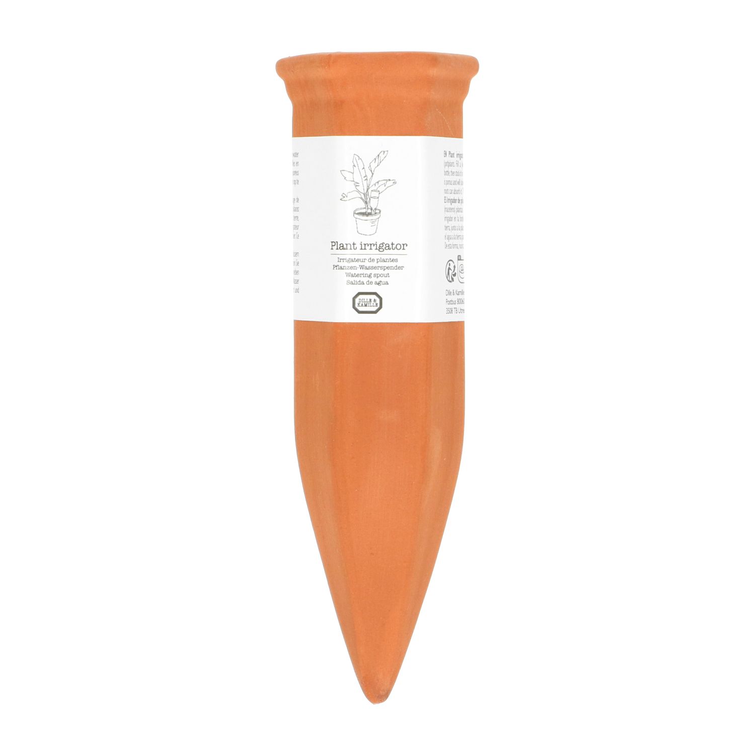 Waterdruppelaar, irrigator, terracotta, 17,5 cm