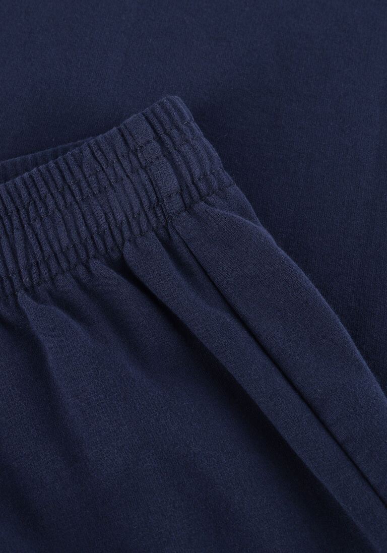 blauwe penn & ink midirok skirt
