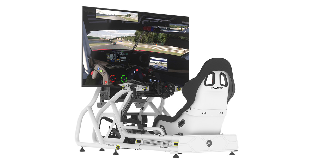 FanatecClubSport Cockpit racing simulator  (Wit)
