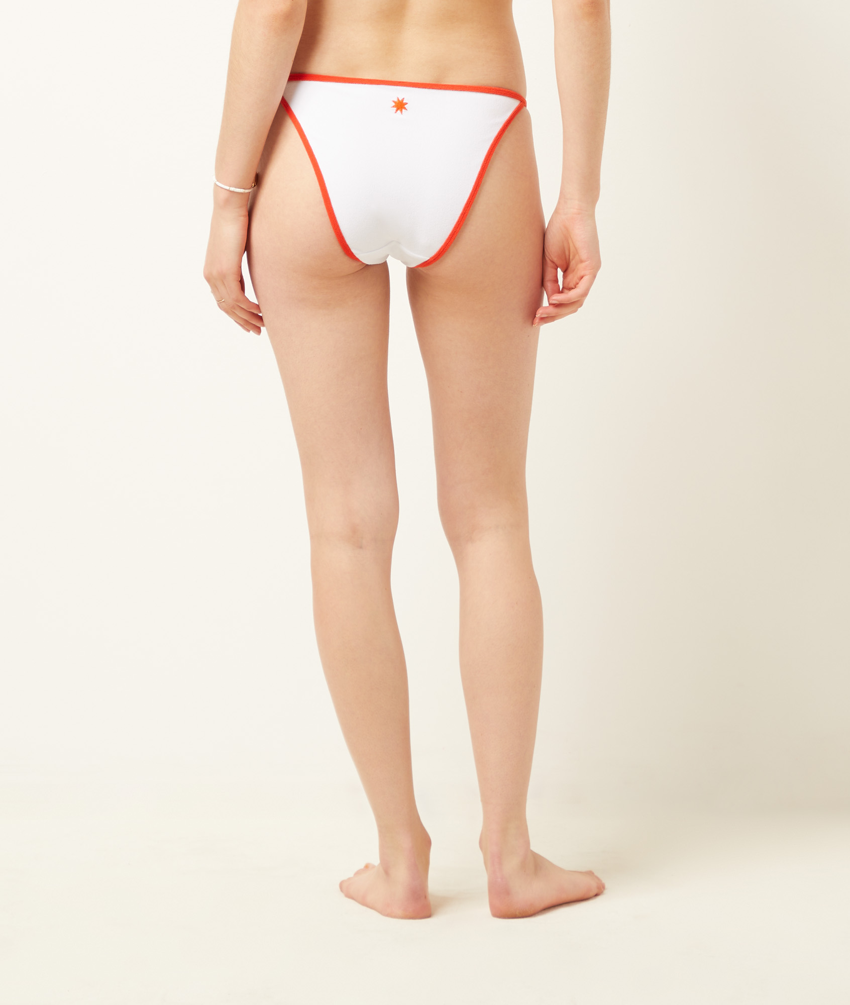 Culotte bikini ficelle bas de maillot en éponge