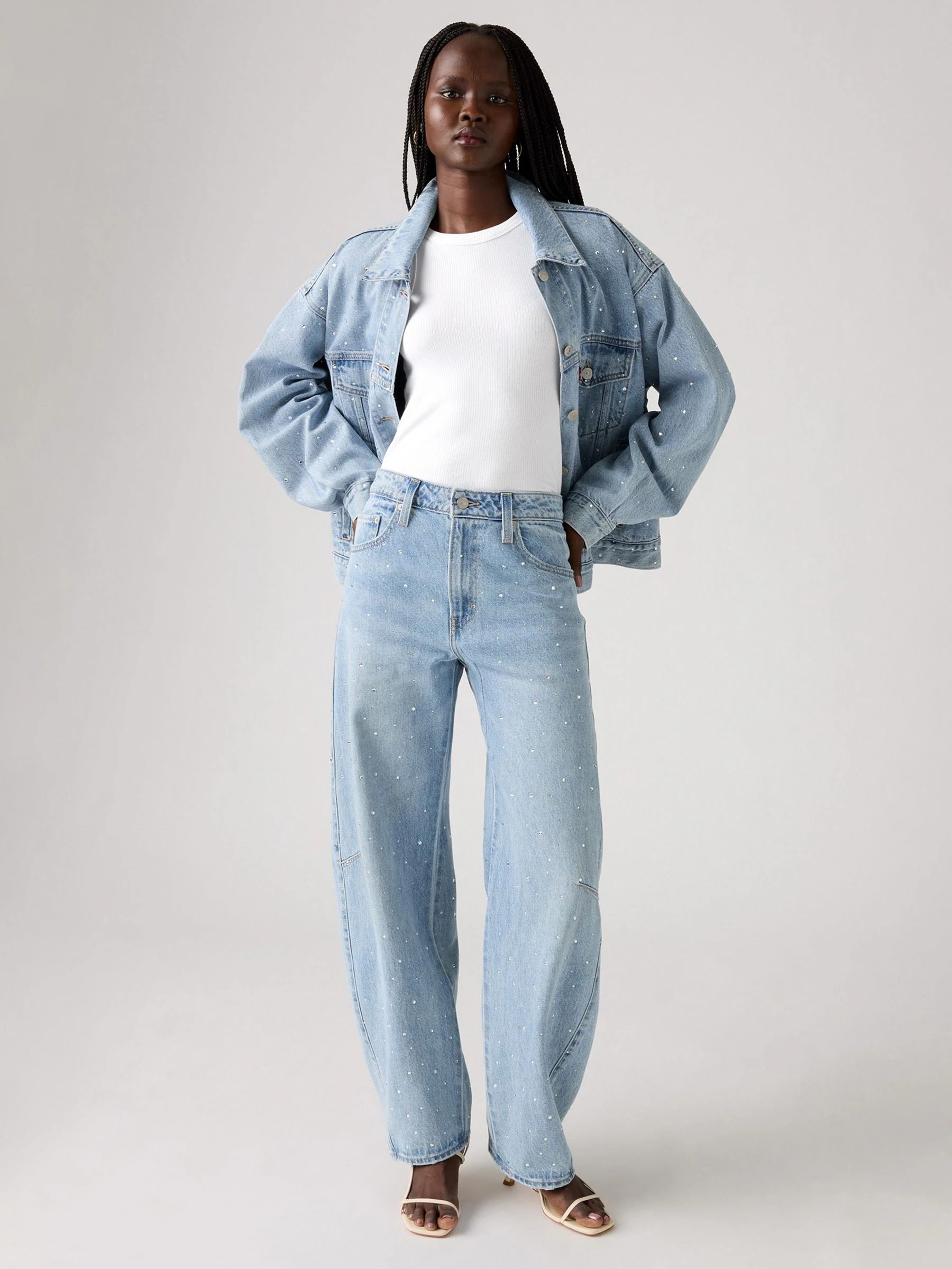 Blauw - Levi's® Baggy Dad Barrel Jeans