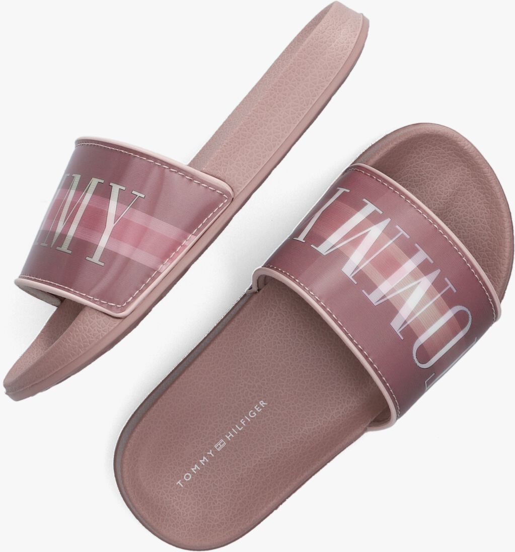 TOMMY HILFIGER roze tommy hilfiger slippers 32198