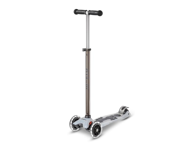 Micro Mobility Kickboard Deluxe Flux LED Neochrome Black Scooter