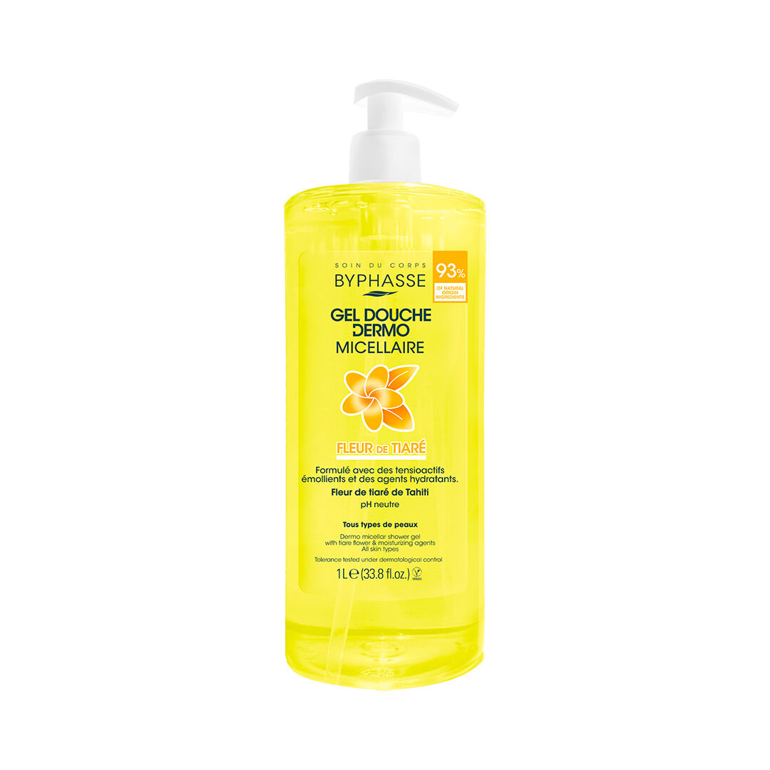 BYPHASSE  Gel de Duche Dermo Micelar - Monoi - 1000ml