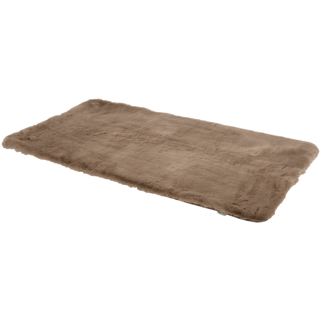 Tapis en fausse fourrure