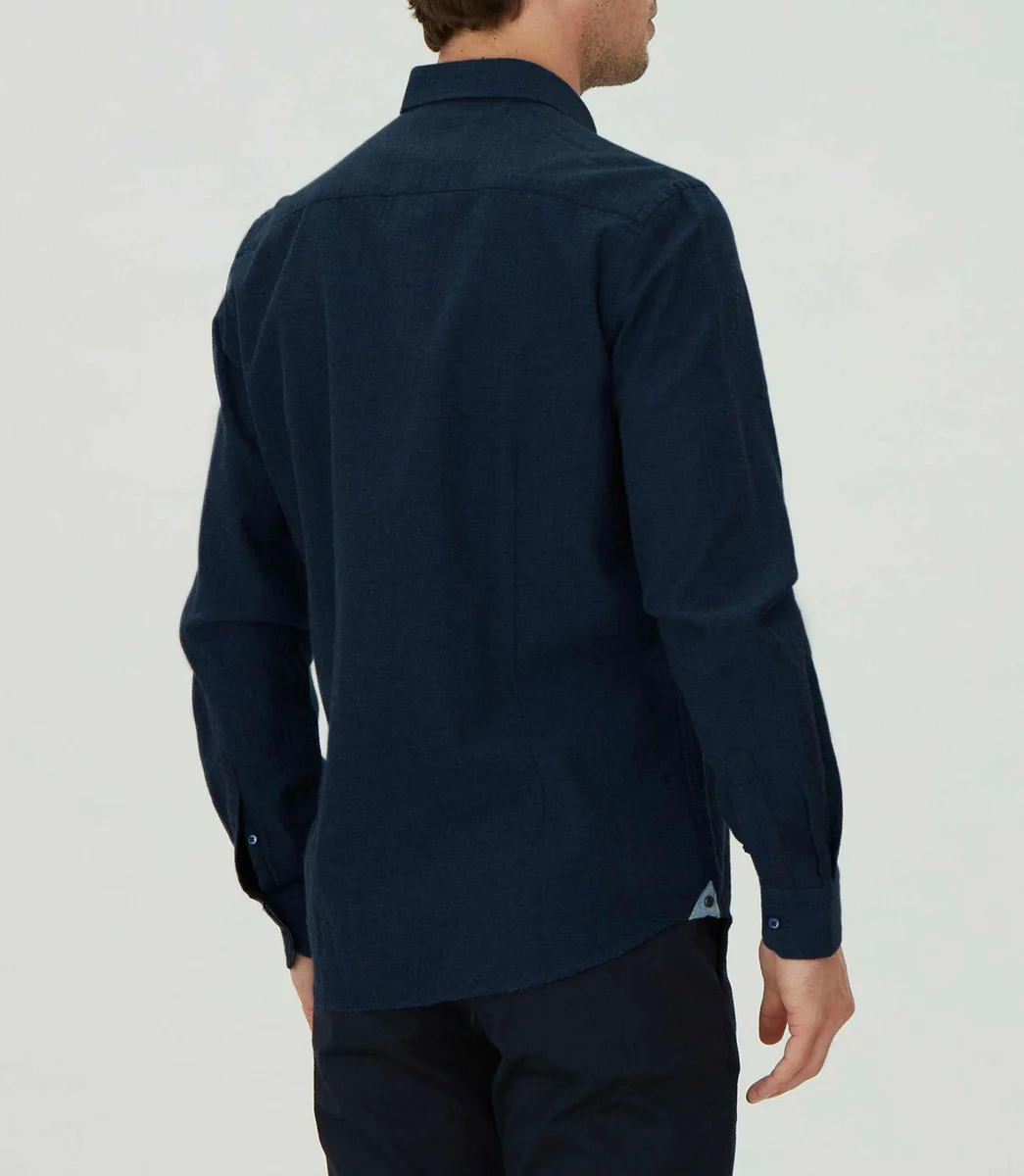Chemise casual marine 
